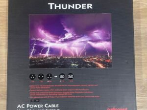 AudioQuest Thunder High (Variable) Current Power Cord 1 Meter
