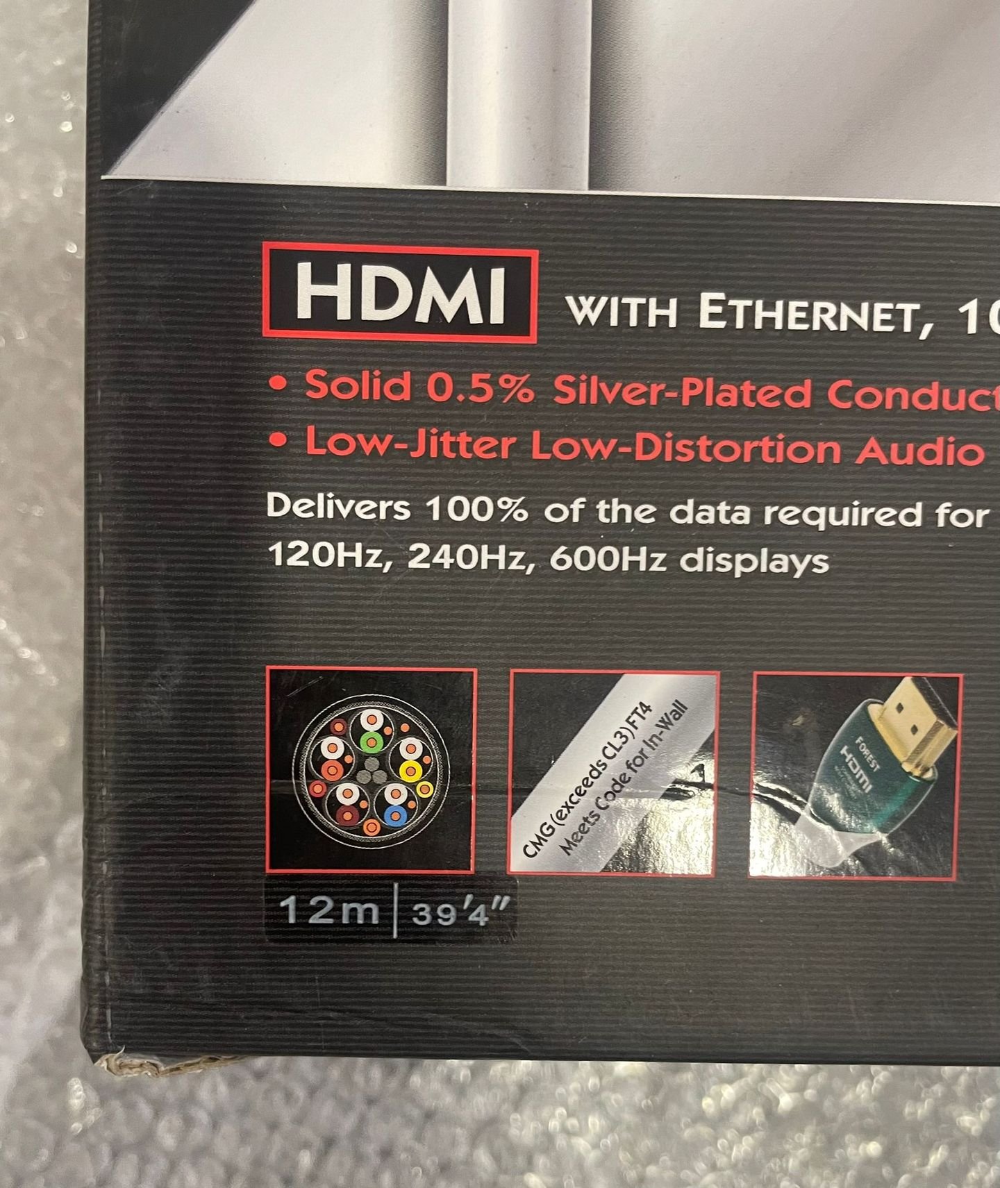 AudioQuest Forest HDMI Cable - 12 Meter AudioQuest Forest HDMI Cable - 12 Meter