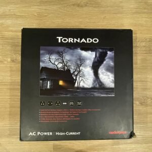 Audio Quest Tornado High Current 2 Meter PowerCord - 2M, C-19, UK Plug