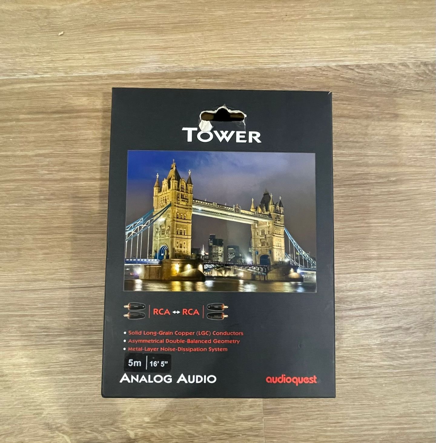 AudioQuest Tower RCA Interconnect (5 m)