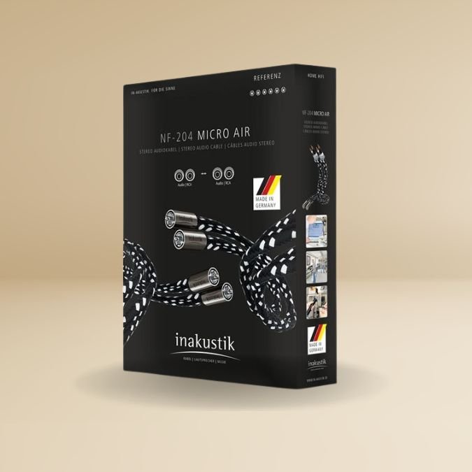 Inakustik Reference NF-204 MICRO AIR RCA Stereo Interconnect Cable (1.5m)