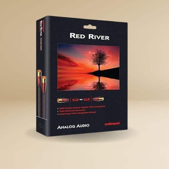 AudioQuest Red River XLR Cable (2m)