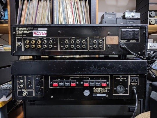 yamaha_c4_preamplifier_and_m4__1779548827_4bd6d1c1_progressive Yamaha C-4 Preamplifier and M-4 Power Amplifier